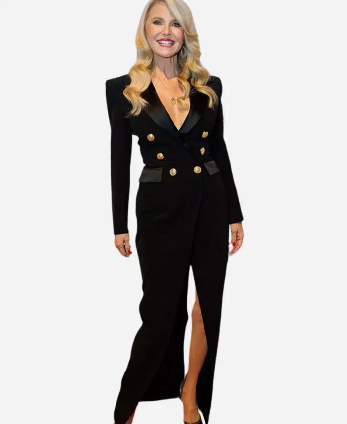Christie Brinkley 2025 Red Carpet Coat