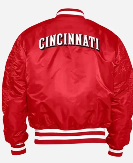 Cincinnati Reds 1984 Pete Rose Autographed Red Letterman Varsity Jacket