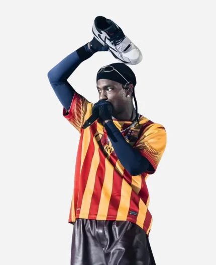 Circus Maximus 2025 Travis Scott SHIT GOING DUMB Striped T-Shirt