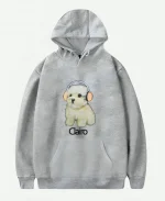 Paul Mescal Clairo Dog Hoodie - Grey