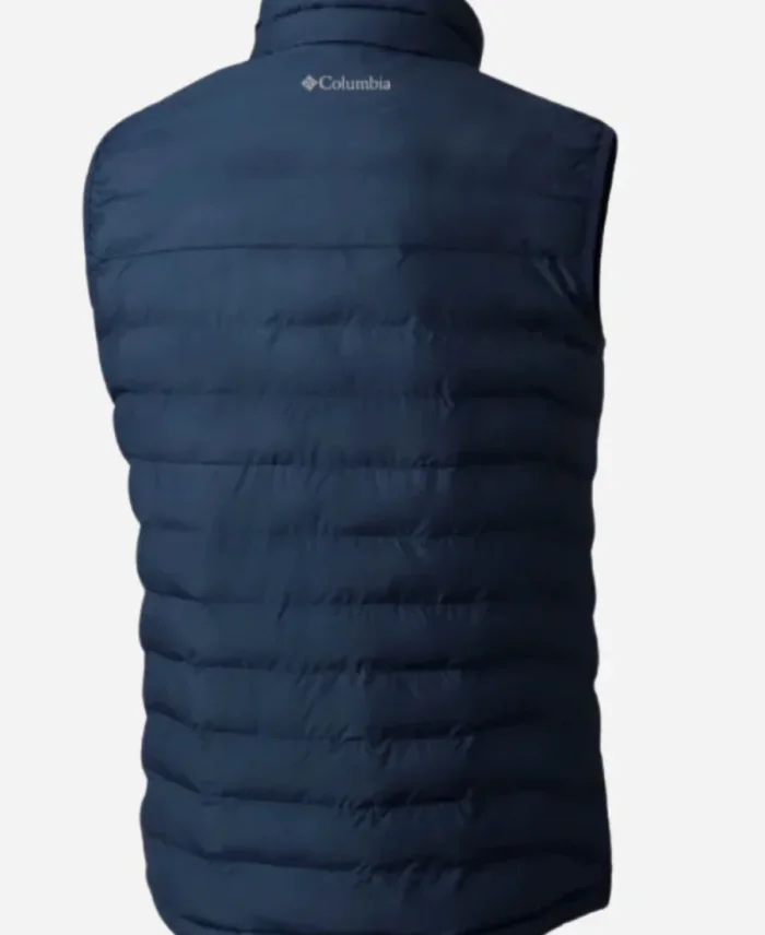 Columbia 2025 USA Curling Blue Powder Lite Vest For Unisex