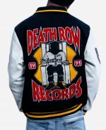 Death Row Records Varsity Patched Jacket