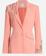 Deborah Vance TV Series Hacks Season 04 Jean Smart Pink Embellished Blazer