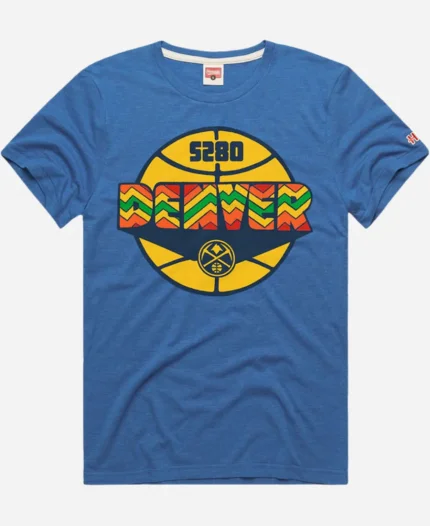 Denver Nuggets Homage Royal Hometown Edition T-Shirt