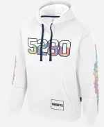 Denver Nuggets Stadium Essentials White City Edition Pullover Hoodie