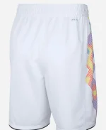 Denver Nuggets White City Edition Swingman Shorts For Sale