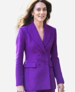 Design Museum London Princess of Wales Kate Middleton Purple Suit