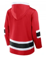 Detroit Red Wings 2025 Red Hockey Pullover Hoodie