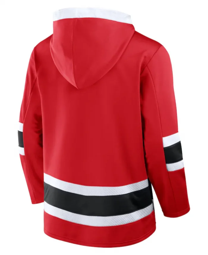 Detroit Red Wings 2025 Red Hockey Pullover Hoodie