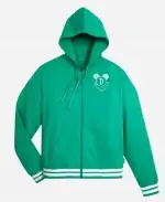 Disneyland Green Varsity Hoodie