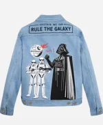 Disneyland Rule the Galaxy Star Wars Denim Blue Jacket