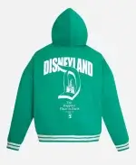 Disneyland Women's Mickey Mouse Green Varsity Hoodie