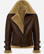 Douglas Aviator RAF SF Shearling Fur Bomber Jacket