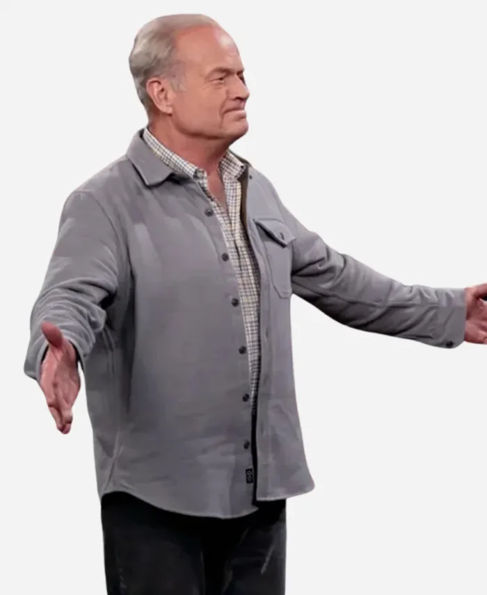 Dr. Frasier Crane Fraiser 2023 Kelsey Grammer Grey Jacket