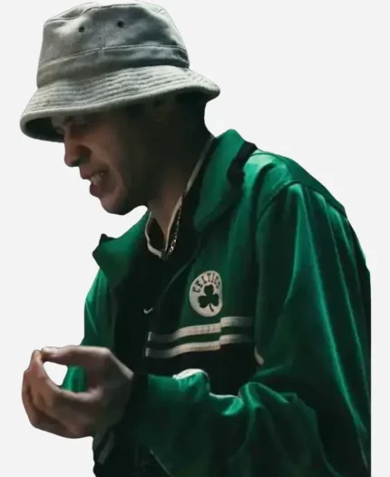 Dumb Money 2023 Pete Davidson Green Jacket