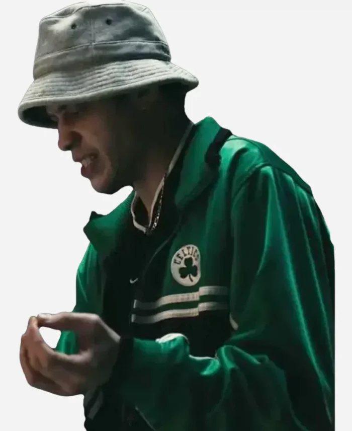 Dumb Money 2023 Pete Davidson Green Jacket