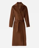 Elizabeth Tulloch Tv Series Superman and Lois Season 02 Lois Lane Brown Leather Coat