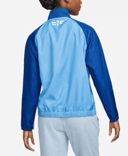 England Lionesses Womens Anthem Blue Jacket For Sale