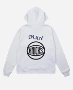 Enjoy Basketball x New York Knicks Grey Hoodie