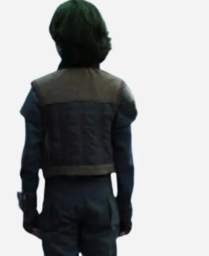 Evan Whitten Movie Ahsoka 2023 Jacen Syndulla Brown Quilted Vest