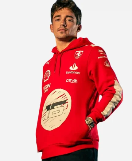 F1 Scuderia Ferrari Las Vegas Gp Hoodie