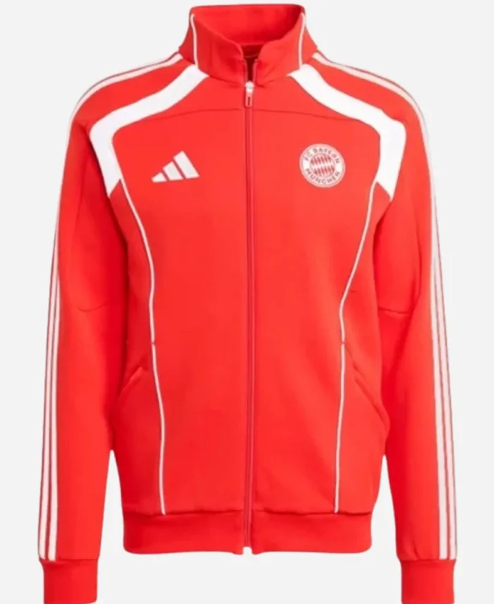 FC Bayern UBP Track Red Jacket