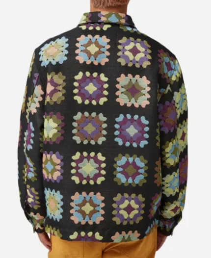 Faly Rakotohavana Tv Series UnPrisoned S02 Finn Square Printed Jacket