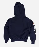 Faze Clan x Champion Blue Pullover Hoodie For Sale