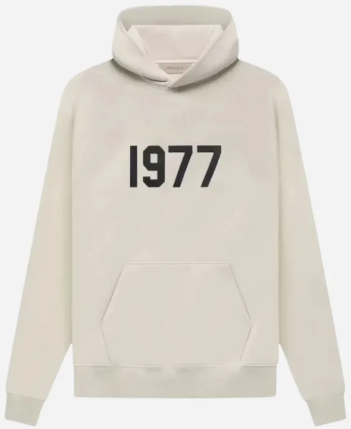 Fear of God Essentials 1977 Pullover White Hoodie