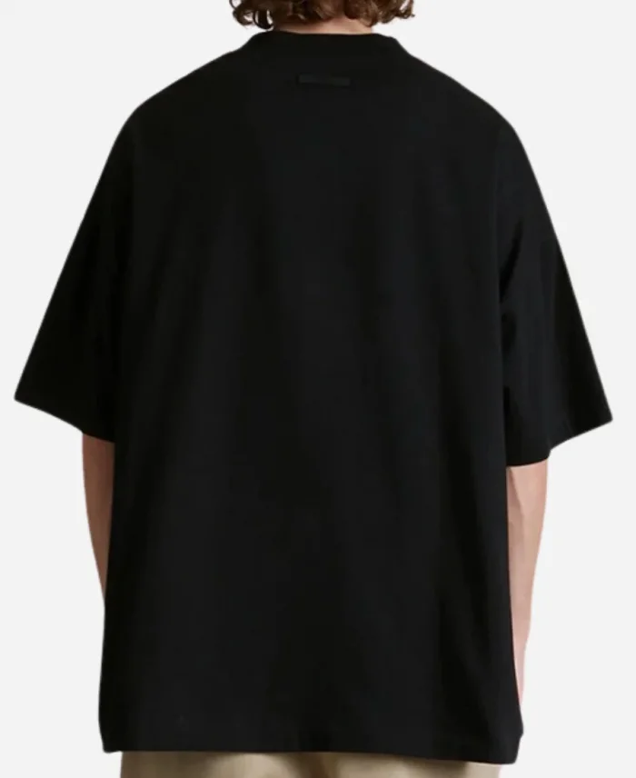  Fear of God Essentials University Crew Neck Black T-Shirt