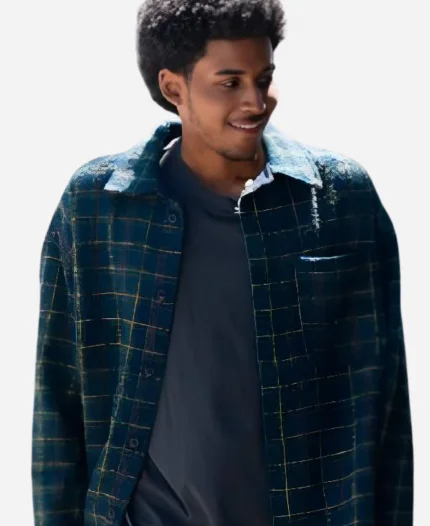 Forever 2025 Michael Cooper Jr. Check Shacket