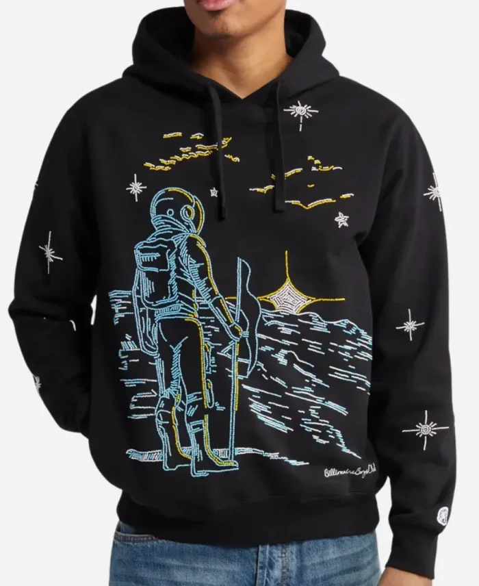 Forever S1 Michael Cooper Jr. Black Astronaut Hoodie