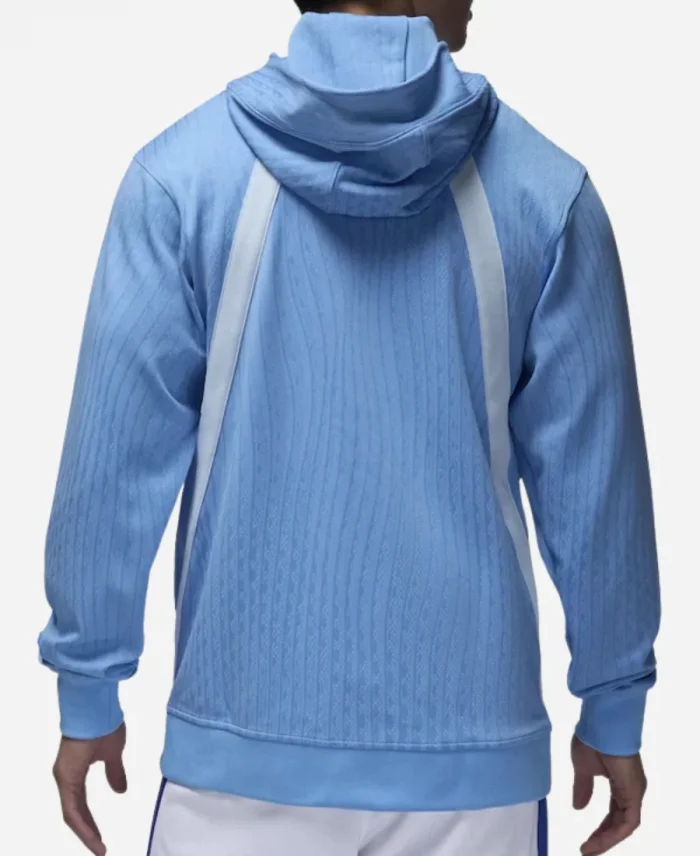 France Basketball Nike Blue Authentic On-Court Game Full-Zip Jacket For Men’s