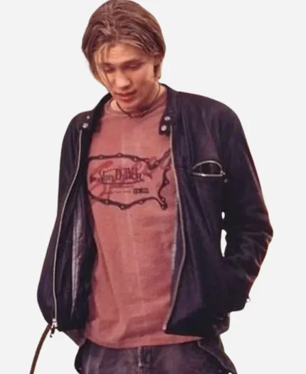 Freakier Friday Chad Michael Murray Leather Black Jacket