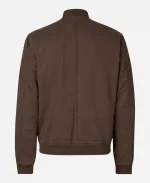 Freddy Crane Frasier 2023 Brown Bomber Jacket