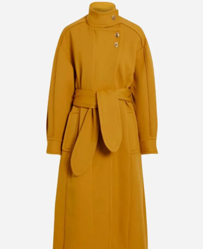Gabi Mosely TV Series Found Season 02 Shanola Hampton Belted Twill Coat