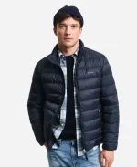 Gant Light Down Blue Jacket