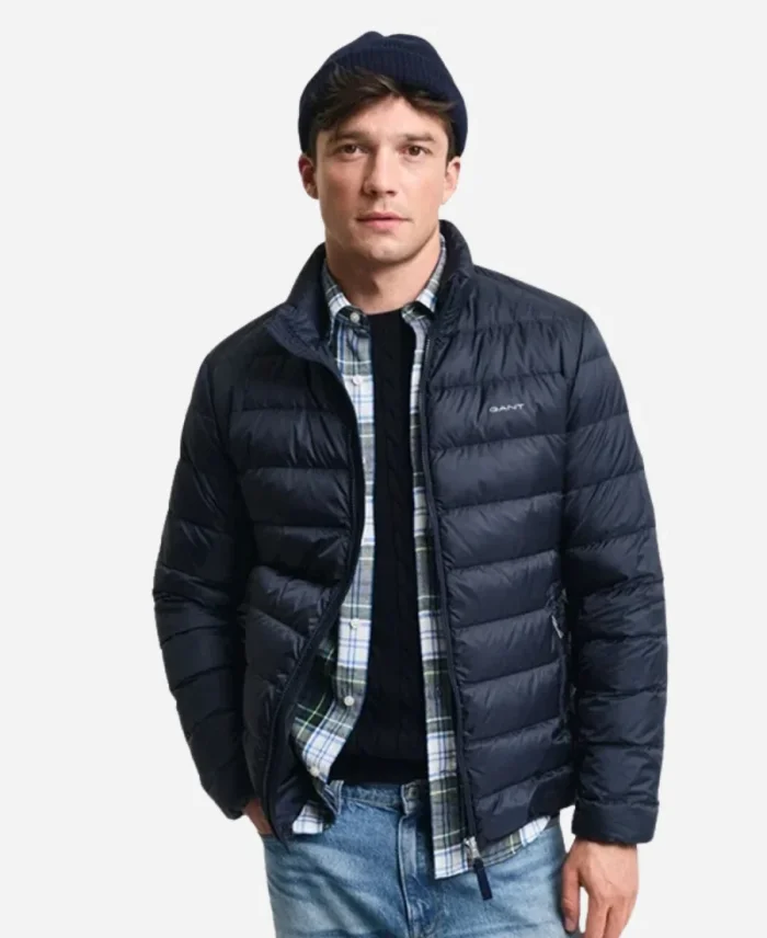 Gant Light Down Blue Jacket