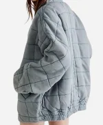 Gen V S01 Emma Meyer Blue Quilted Jacket