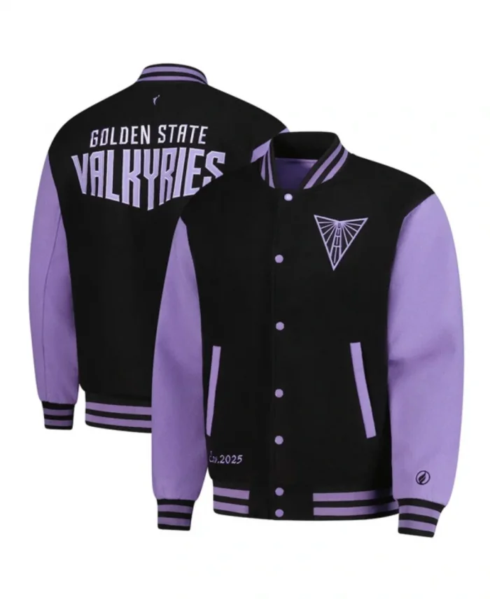 Golden State Valkyries FISLL Eclipse Varsity Jacket
