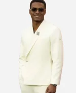 Green Bay, Wisconsin 2025 NFL Draft Will Johnson Cream Suit
