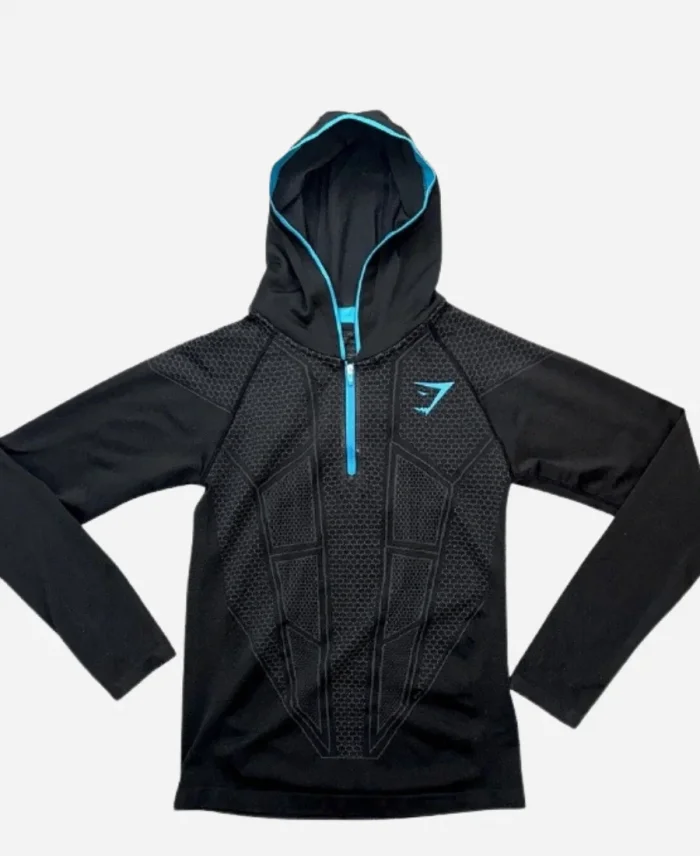 Gymshark Onyx V1 Black Hoodie