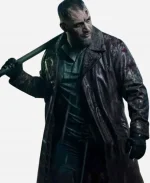HAVOC 2025 Tom Hardy Brown Leather Coat