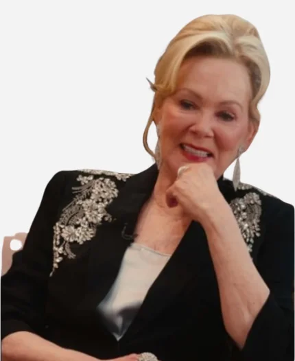 Hacks S04 Jean Smart Black Embellished Blazer