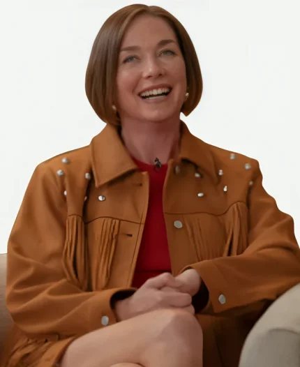 Hacks S04 Julianne Nicholson Fringe Jacket
