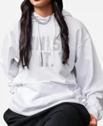 Hugh Jackman Terry Fox Run Finish It White Pullover Hoodie