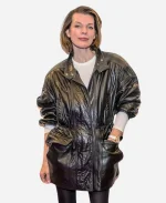 In the Lost Lands 2025 Milla Jovovich Leather Jacket