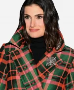 Indina Menzel Plaid Checked Coat