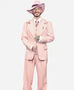 J Balvin Met Gala 2025 Pink Suit For Sale