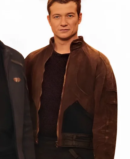 Jack Crusher Star Trek Picard S03 Suede Leather Jacket